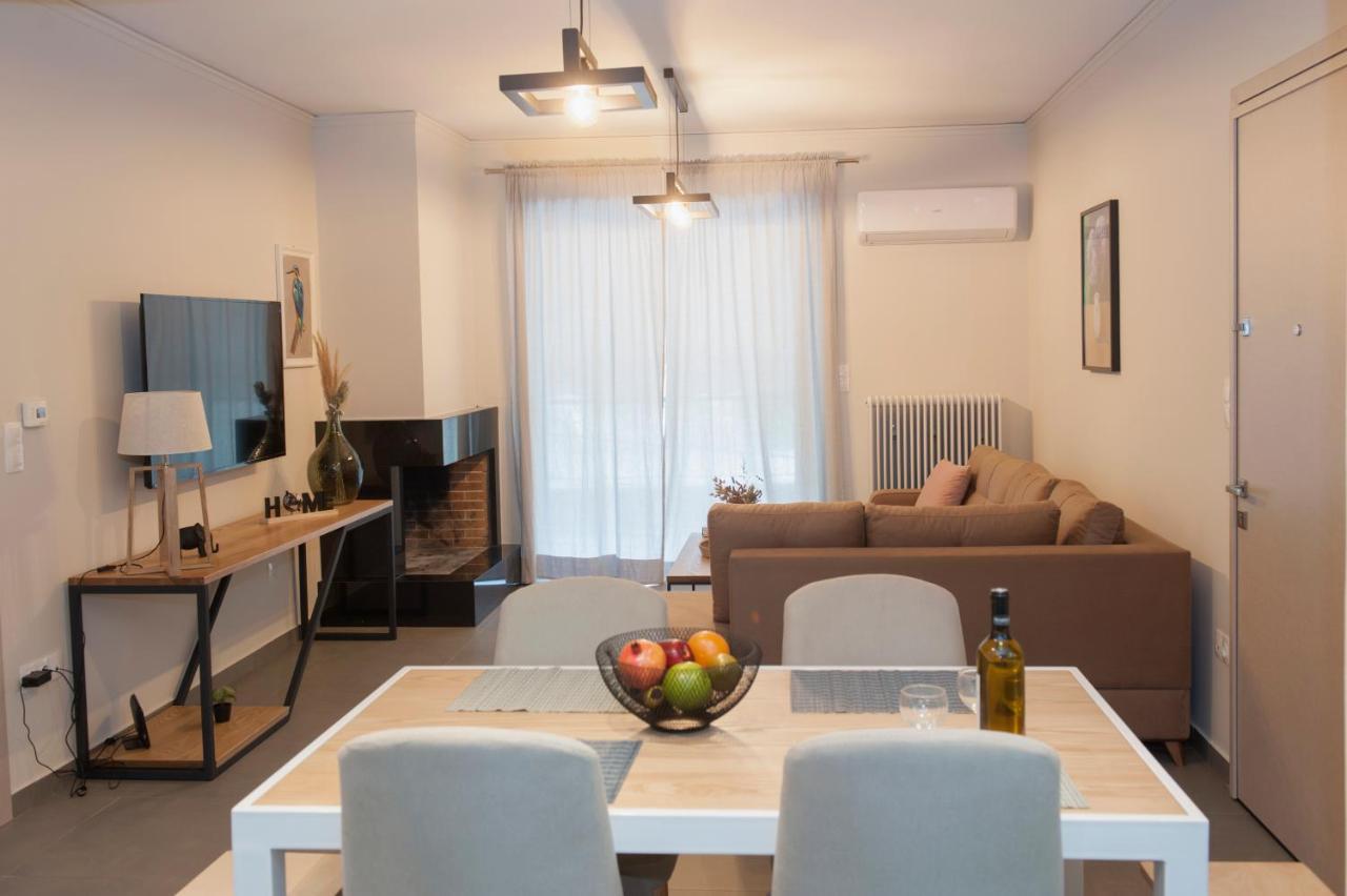 Olympia Luxury Apartment In Marousi Athena Bagian luar foto