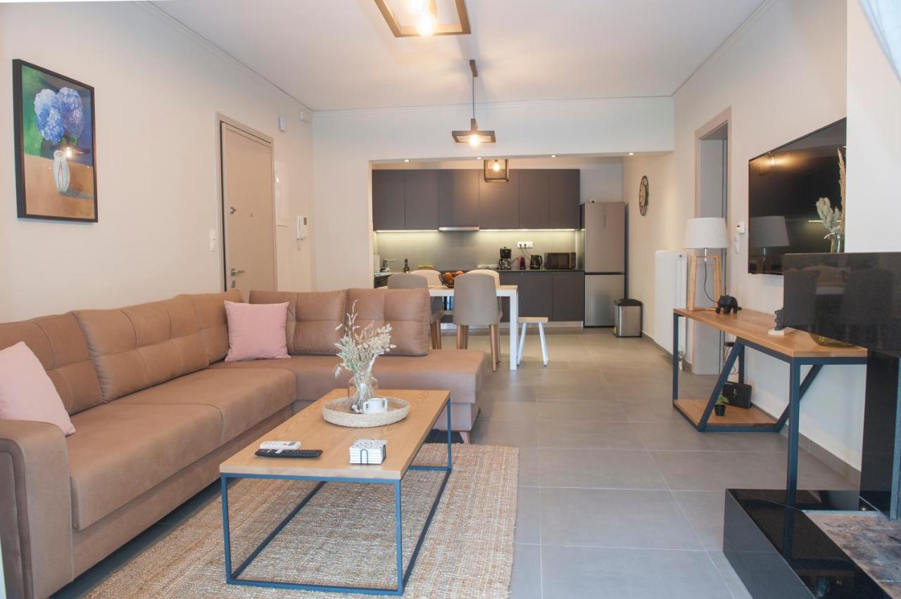 Olympia Luxury Apartment In Marousi Athena Bagian luar foto